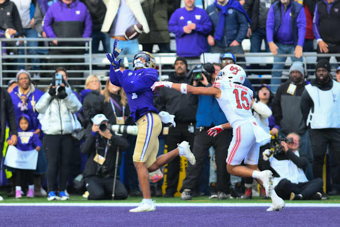 Washington Huskies receiver Rome Odunze